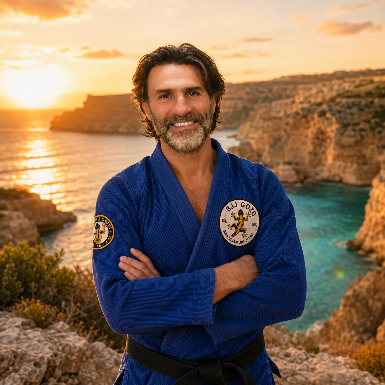François Deniau — BJJ black belt and freediving instructor, Blue Mat Gozo